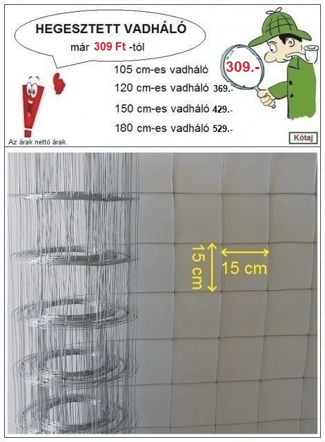 vadháló árak Kótaj